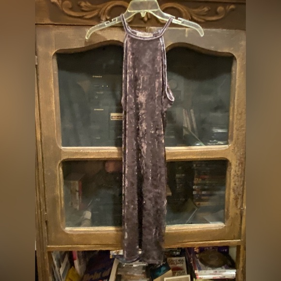 Bear Dance Dresses & Skirts - Bear Dance purple hue crushed Velvet dress